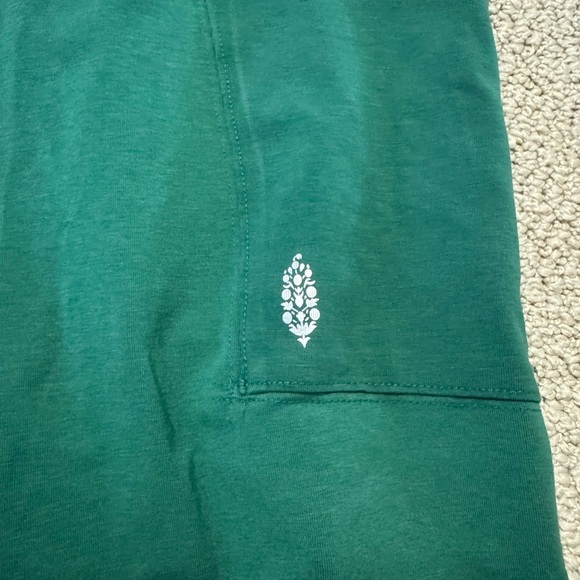 NWOT free people hot shot Green Short Sleeve Romper - Picture 3 of 5